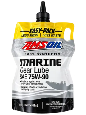 AMSOIL 75W-90 100% SYNTHETIC MARINE GEAR LUBE