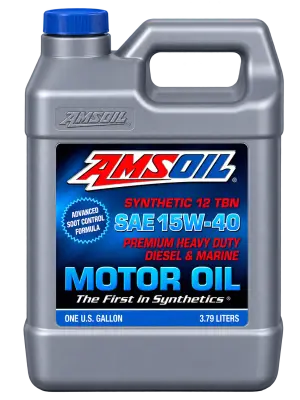 AMSOIL 15W-40 HEAVY-DUTY DIESEL AND MARINE OIL