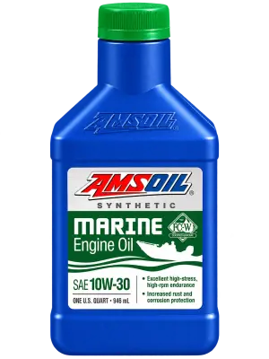AMSOIL 10W-30 100% SYNTHETIC MARINE ENGINE OIL