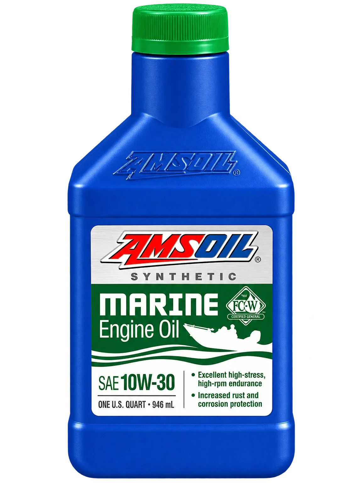 AMSOIL 10W-30 100% SYNTHETIC MARINE ENGINE OIL