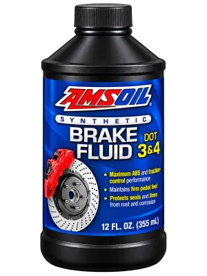 AMSOIL DOT 3 AND DOT 4 100% SYNTHETIC BRAKE FLUID