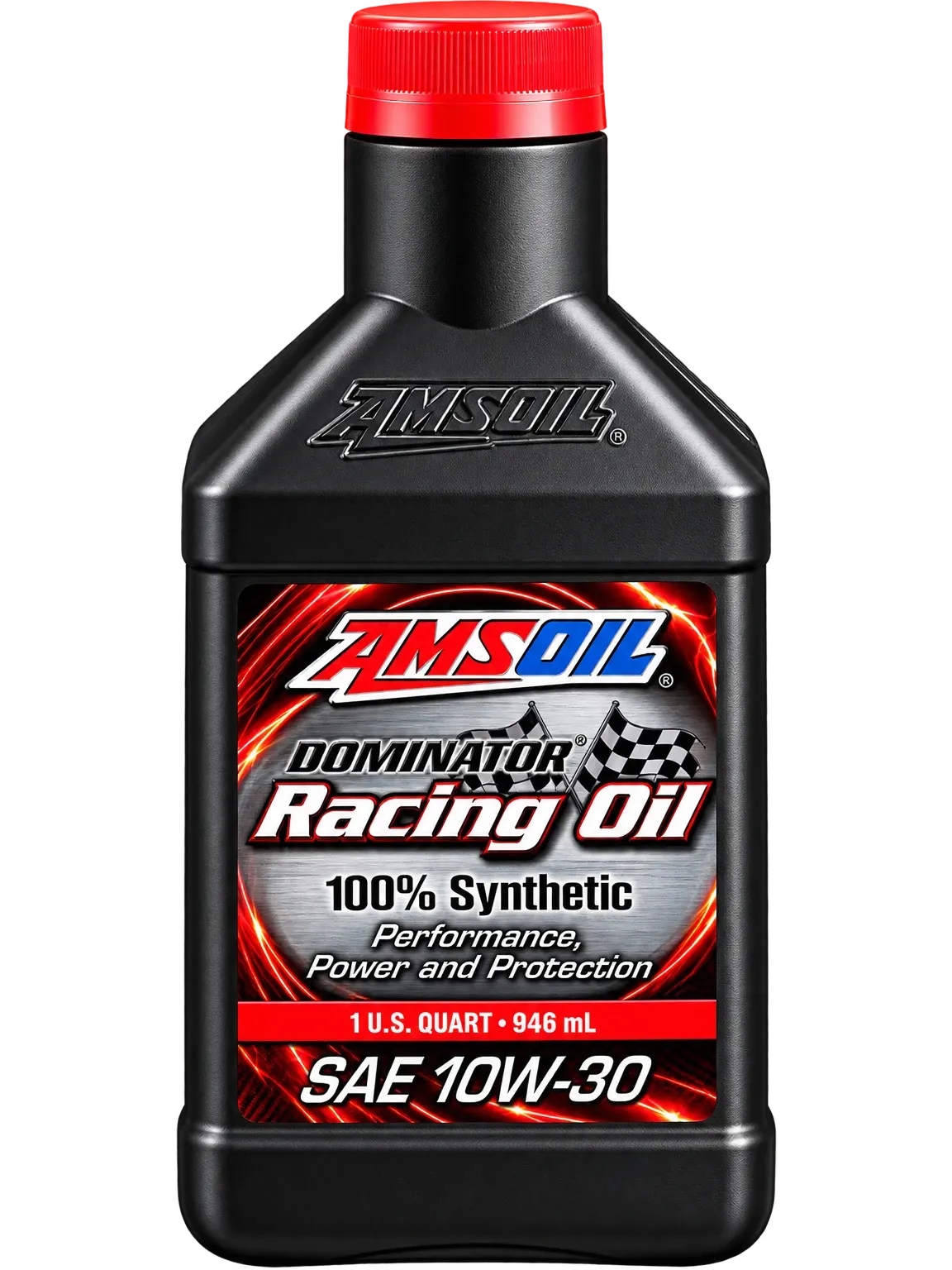 AMSOIL DOMINATOR® 10W-30 100% SYNTHETIC RACING OIL