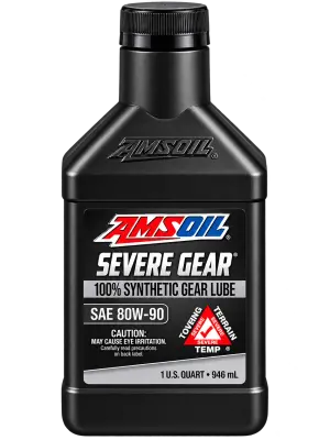 AMSOIL SEVERE GEAR® 80W-90 100% SYNTHETIC GEAR LUBE