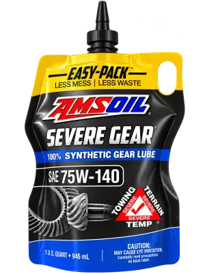 AMSOIL SEVERE GEAR® 75W-140 100% SYNTHETIC GEAR LUBE