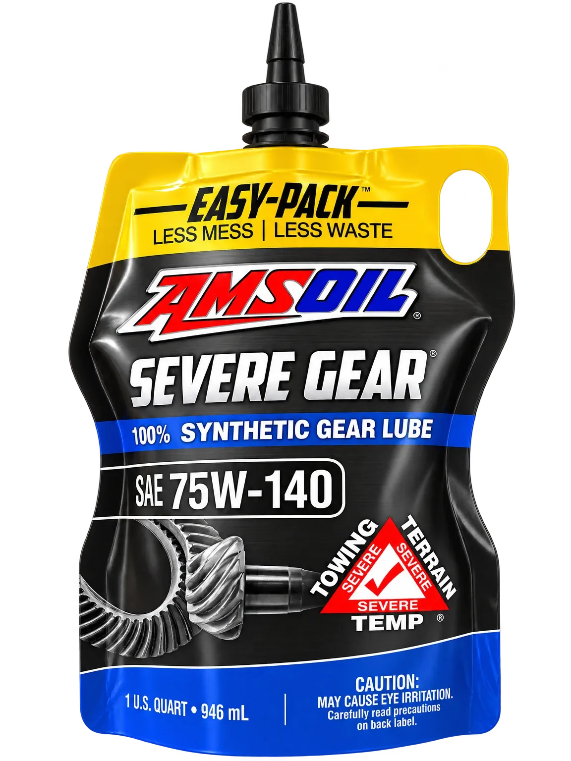 AMSOIL SEVERE GEAR® 75W-140 100% SYNTHETIC GEAR LUBE
