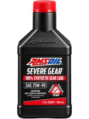 AMSOIL SEVERE GEAR® 75W-90 100% SYNTHETIC GEAR LUBE