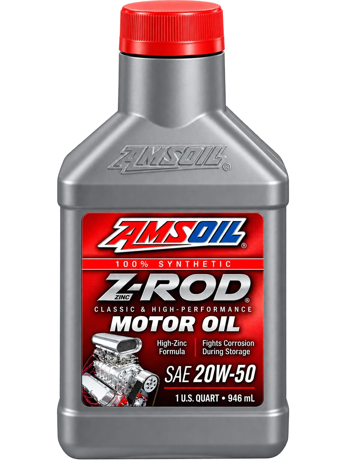 AMSOIL Z-ROD® 20W-50 100% SYNTHETIC MOTOR OIL
