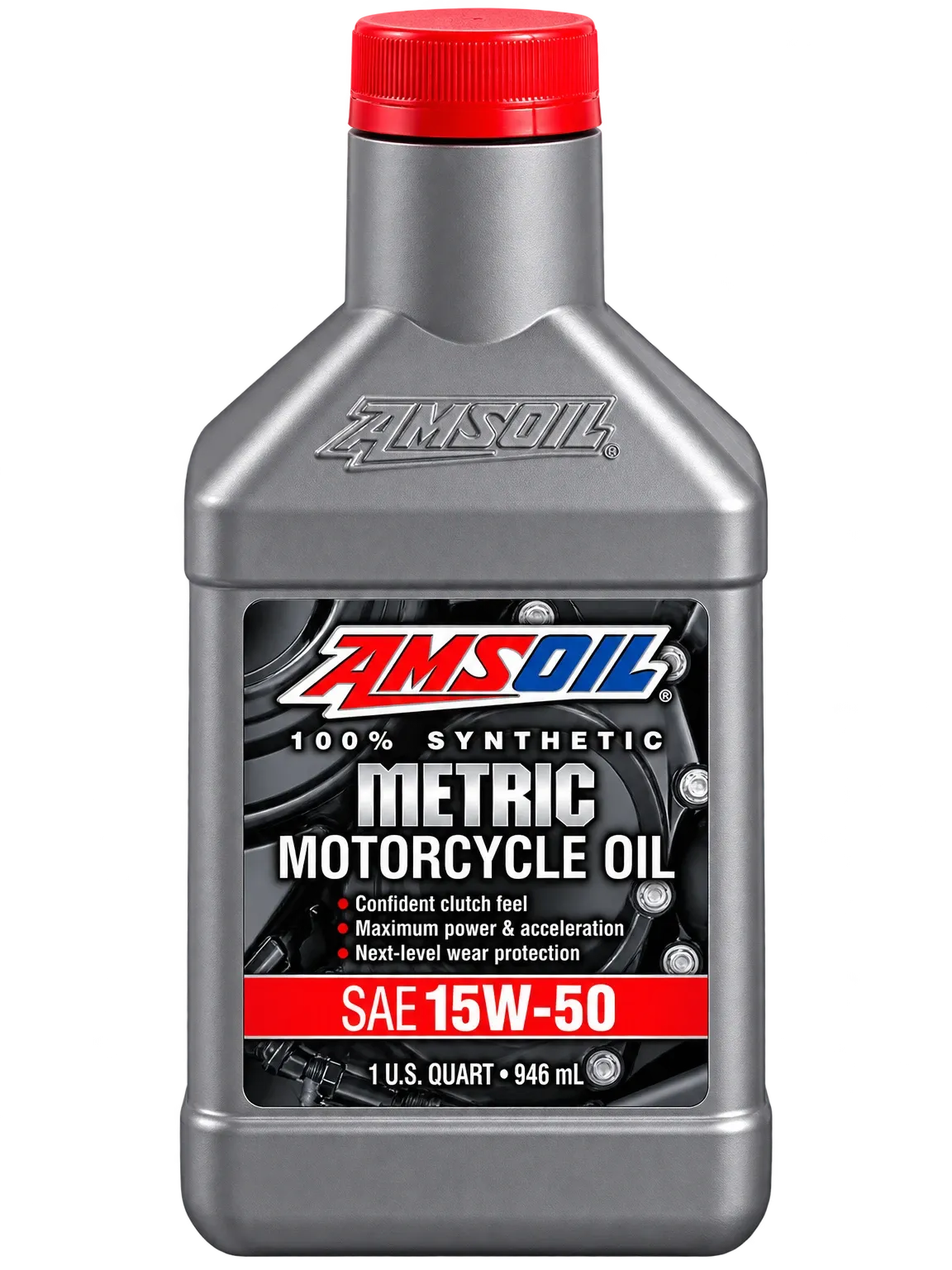AMSOIL 15W-50 100% SYNTHETIC METRIC MOTORCYCLE OIL