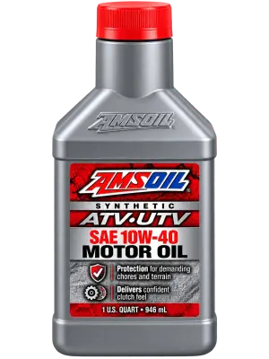 AMSOIL 10W-40 100% SYNTHETIC ATV/UTV MOTOR OIL