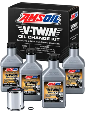 AMSOIL V-TWIN OIL CHANGE KIT