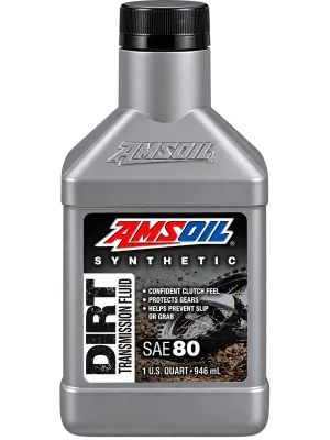 AMSOIL 100% SYNTHETIC DIRT BIKE TRANSMISSION FLUID
