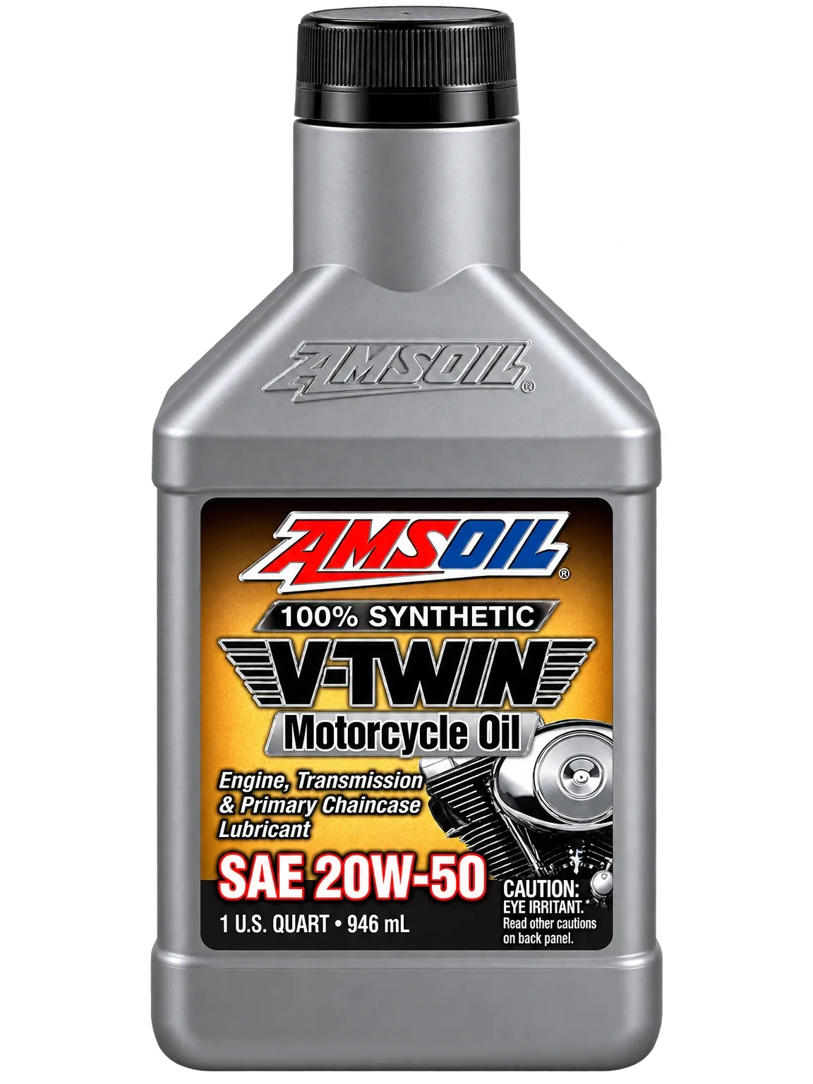 AMSOIL 20W-50 100% SYNTHETIC V-TWIN MOTORCYCLE OIL