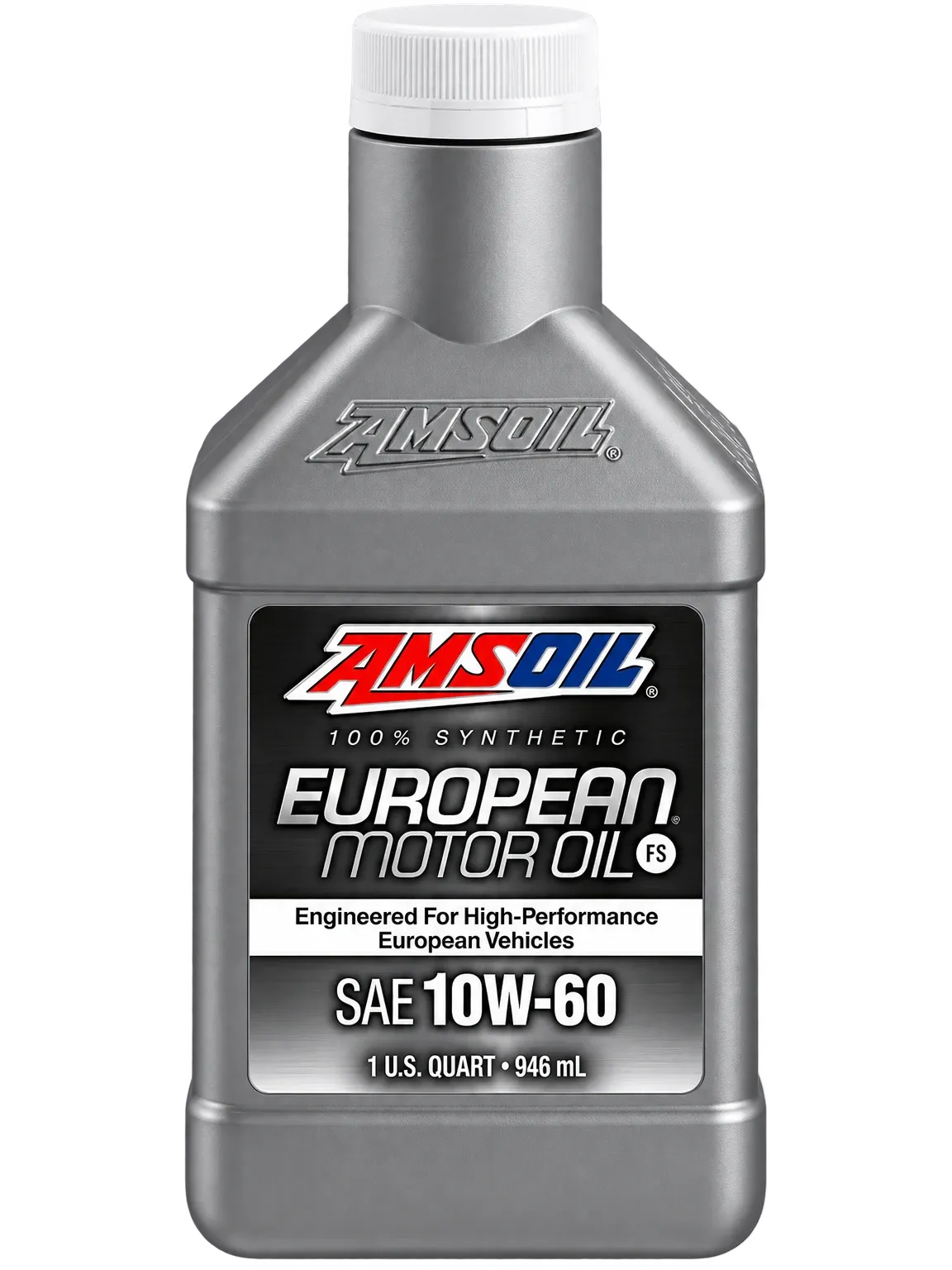 AMSOIL 10W-60 FS 100% SYNTHETIC EUROPEAN MOTOR OIL · 946 ml AMSOIL 10W-60 FS 100% SYNTHETIC EUROPEAN MOTOR OIL · 946 ml