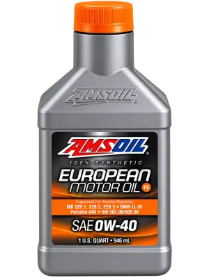 AMSOIL 0W-40 FS 100% Synthetic European Motor Oil · 946 ml