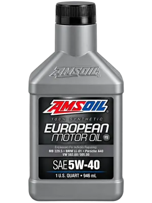 AMSOIL 5W-40 FS 100% Synthetic European Motor Oil · 946 ml