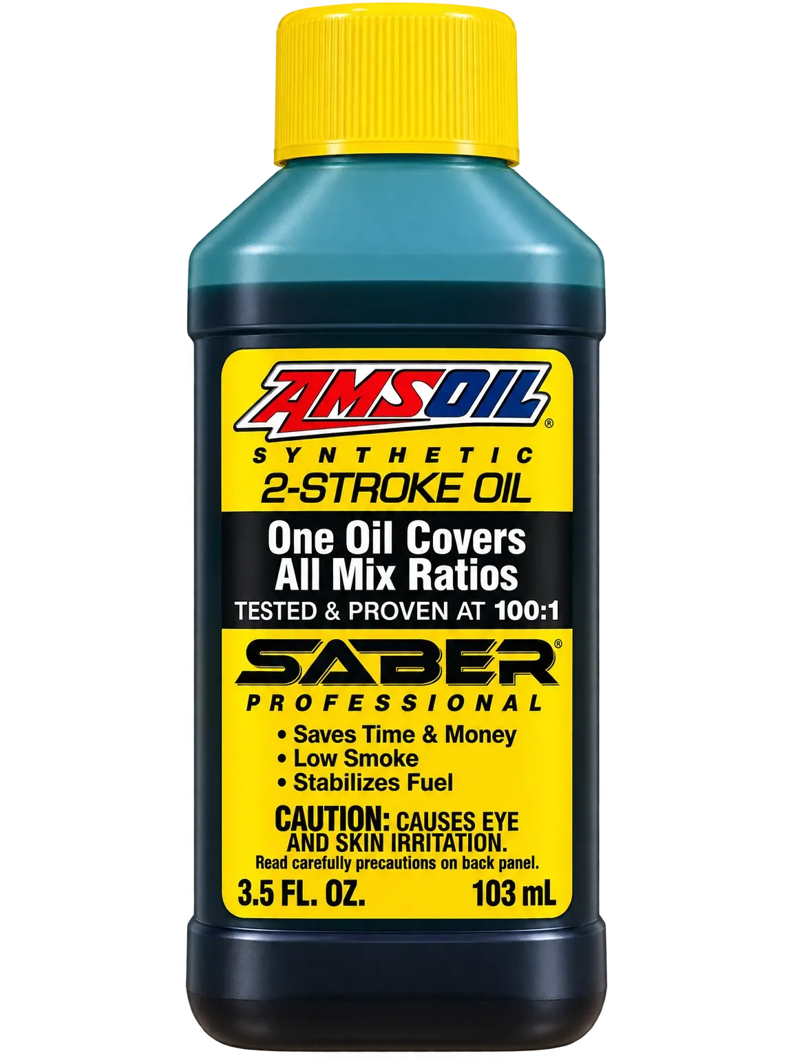 AMSOIL SABER® PROFESSIONAL 100% SYNTHETIC 2-STROKE OIL · 103,50 ml AMSOIL SABER® PROFESSIONAL 100% SYNTHETIC 2-STROKE OIL · 103,50 ml