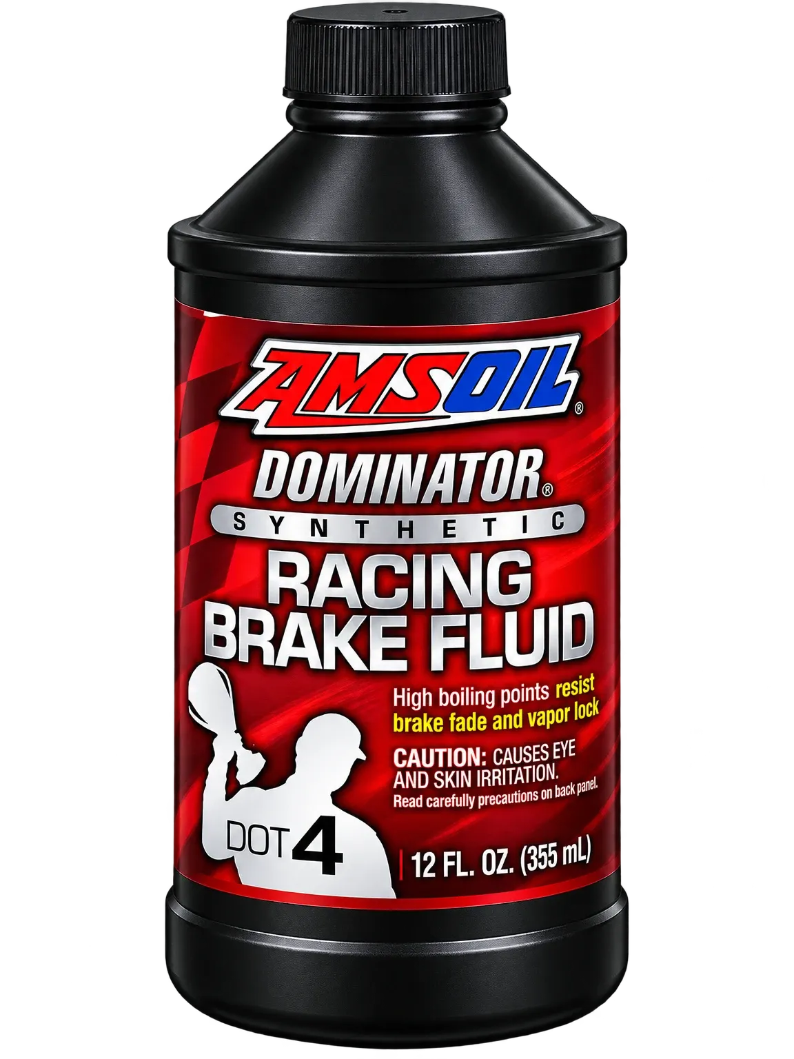 AMSOIL DOMINATOR® DOT 4 100% SYNTHETIC RACING BRAKE FLUID · 355 ml AMSOIL DOMINATOR® DOT 4 100% SYNTHETIC RACING BRAKE FLUID · 355 ml