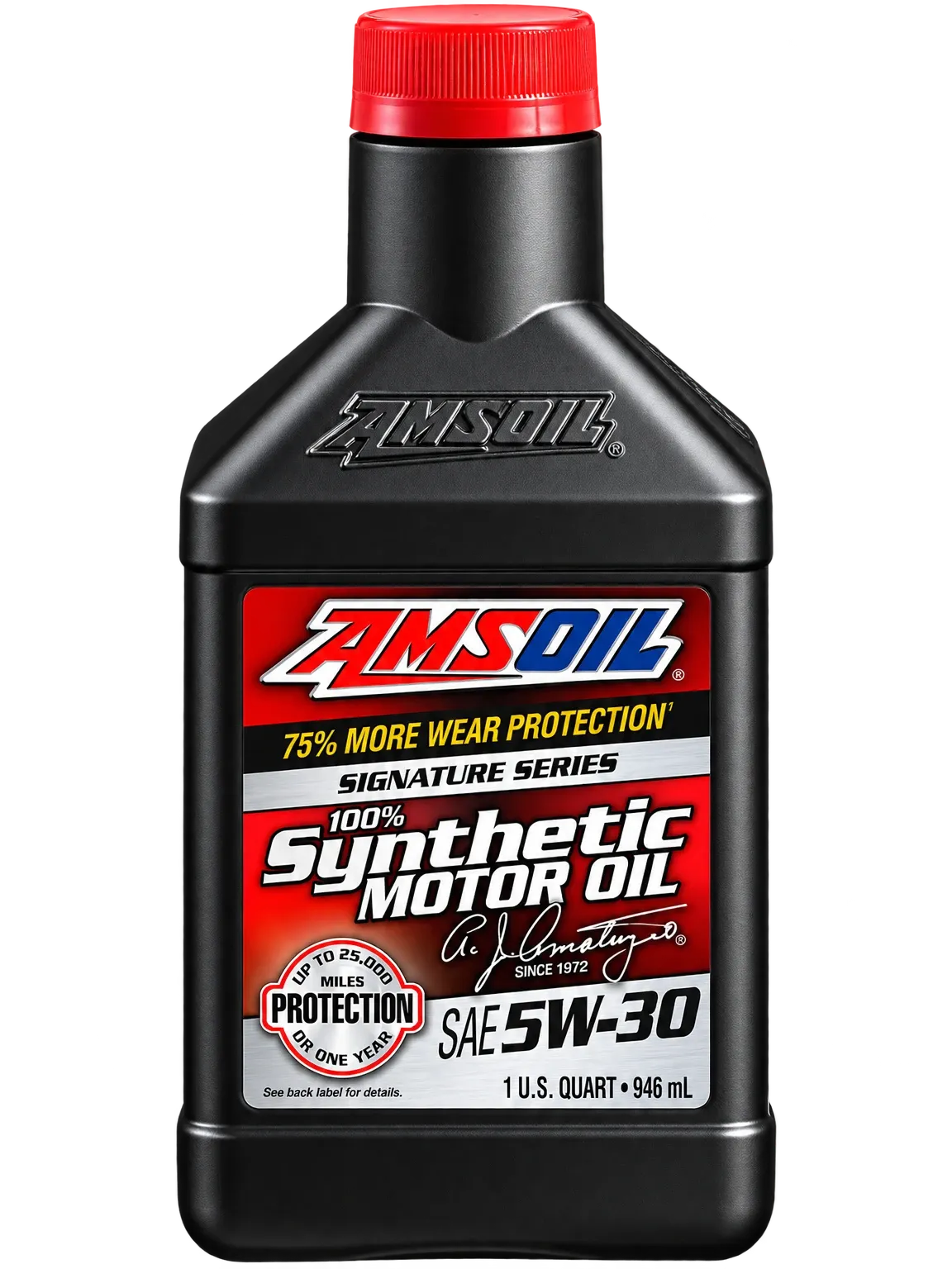 AMSOIL SIGNATURE SERIES 5W-30 100% SYNTHETIC MOTOR OIL · 946 ml AMSOIL SIGNATURE SERIES 5W-30 100% SYNTHETIC MOTOR OIL · 946 ml