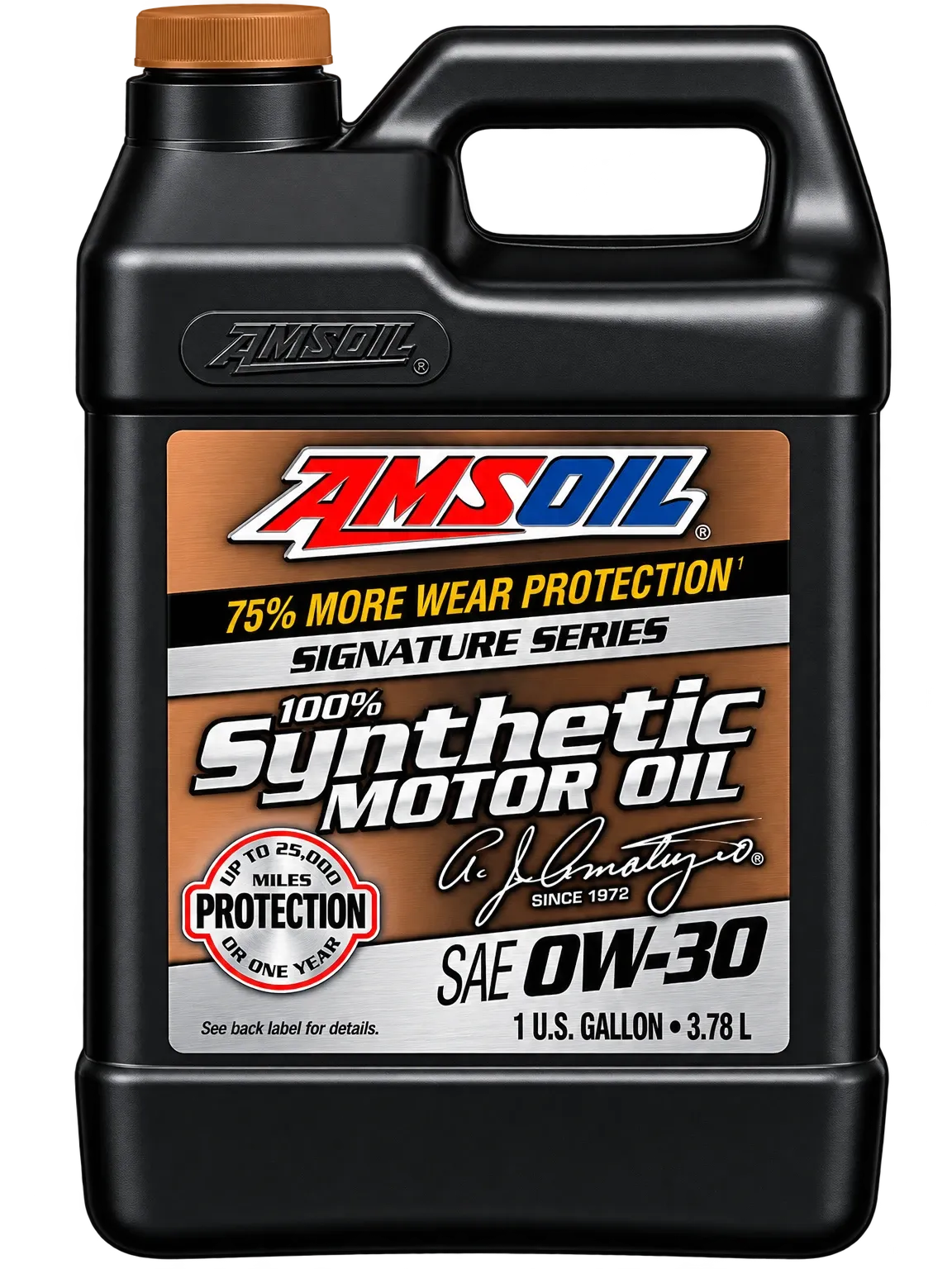 AMSOIL SIGNATURE SERIES 0W-30 100% SYNTHETIC MOTOR OIL · 3,78 л AMSOIL SIGNATURE SERIES 0W-30 100% SYNTHETIC MOTOR OIL · 3,78 л
