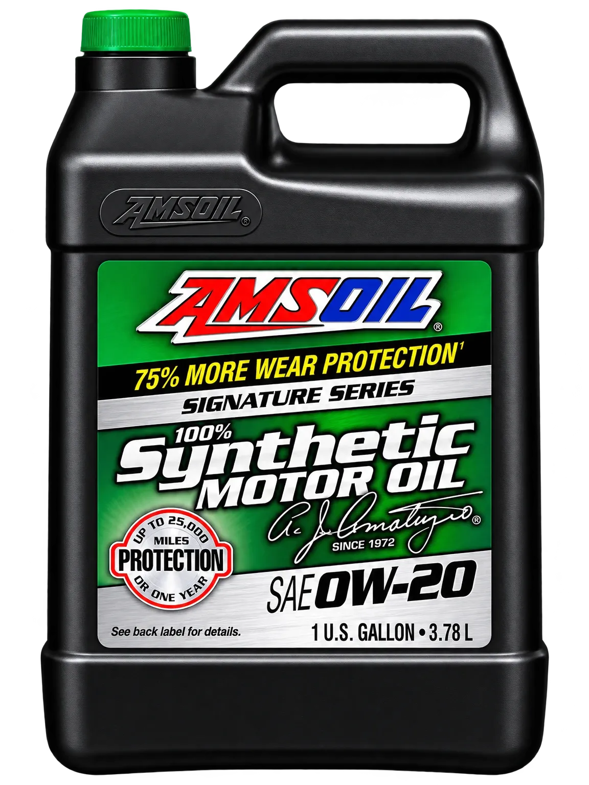 AMSOIL SIGNATURE SERIES 0W-20 100% SYNTHETIC MOTOR OIL · 3.78 l AMSOIL SIGNATURE SERIES 0W-20 100% SYNTHETIC MOTOR OIL · 3.78 l