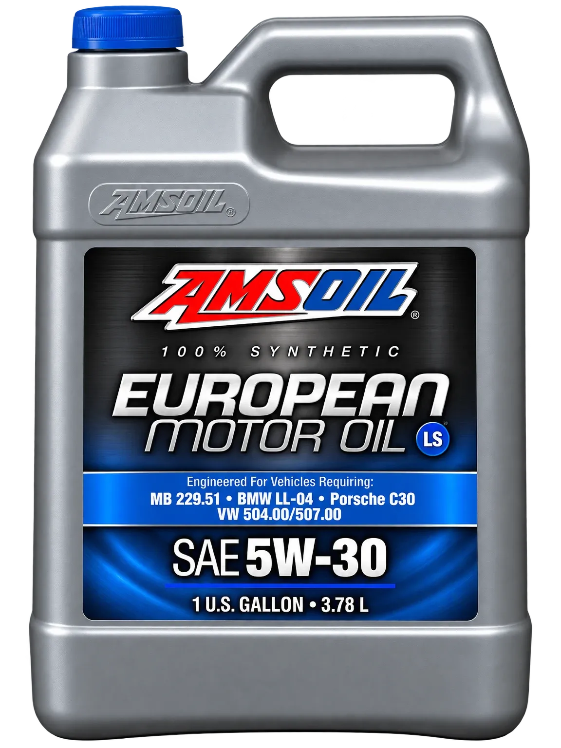 AMSOIL 5W-30 LS 100% SYNTHETIC EUROPEAN MOTOR OIL · 3,78 l AMSOIL 5W-30 LS 100% SYNTHETIC EUROPEAN MOTOR OIL · 3,78 l