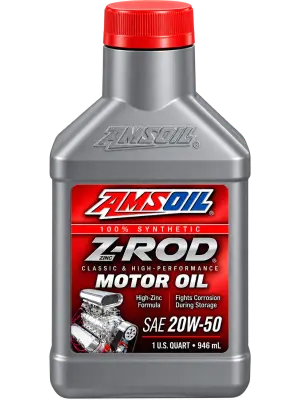AMSOIL Z-ROD® 20W-50 100% SYNTHETIC MOTOR OIL · 946 ml