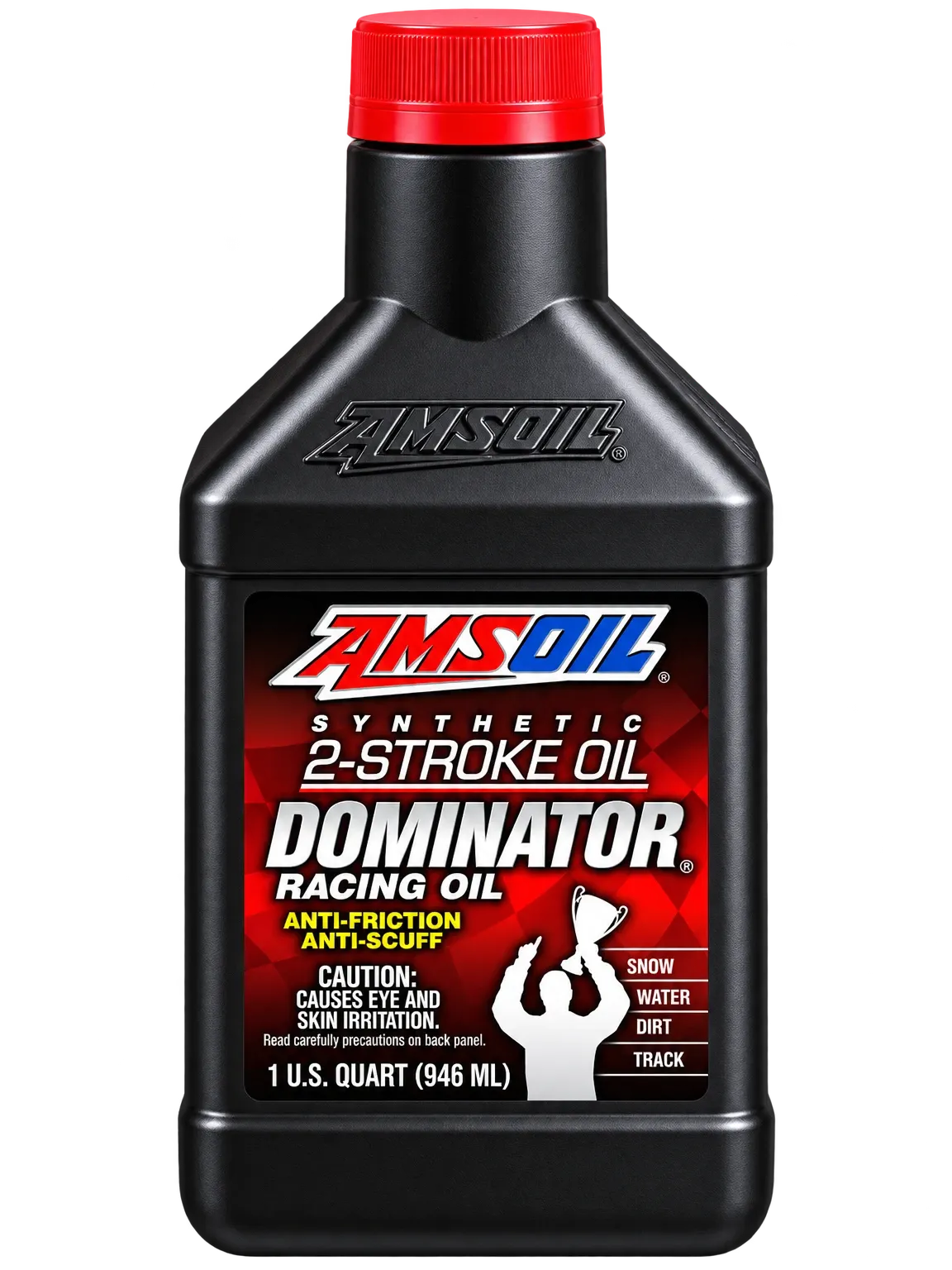 AMSOIL DOMINATOR® 100% SYNTHETIC 2-STROKE RACING OIL · 946 ml AMSOIL DOMINATOR® 100% SYNTHETIC 2-STROKE RACING OIL · 946 ml