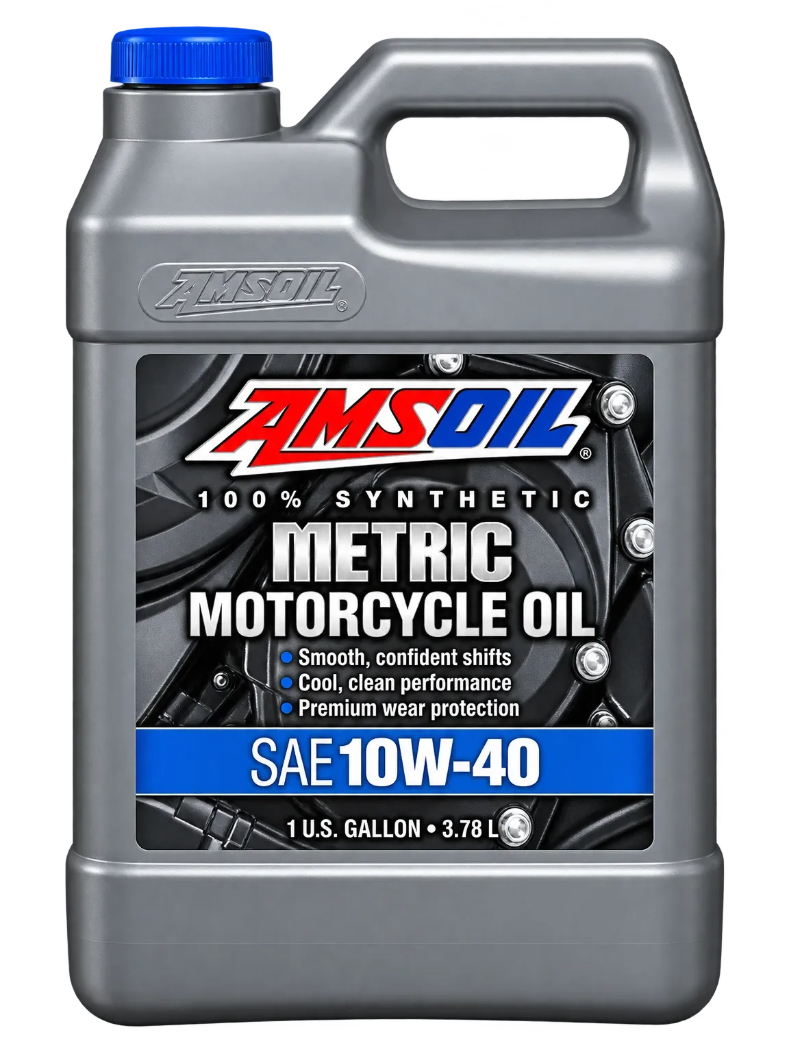 AMSOIL 10W-40 100% SYNTHETIC METRIC MOTORCYCLE OIL · 3,784 l AMSOIL 10W-40 100% SYNTHETIC METRIC MOTORCYCLE OIL · 3,784 l